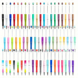 Solid Color Plastic Beadable Pen