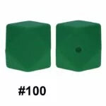 14mm Hexagon Silicone Beads