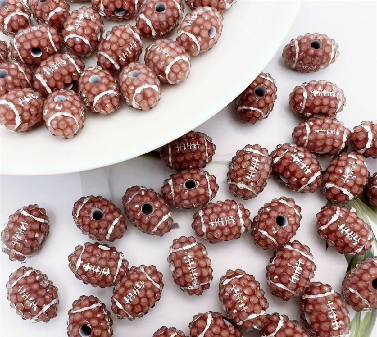 Sport Acrylic Resin Bead