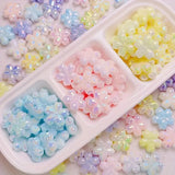 Luminous Sakura Acrylic Beads Mixed Color