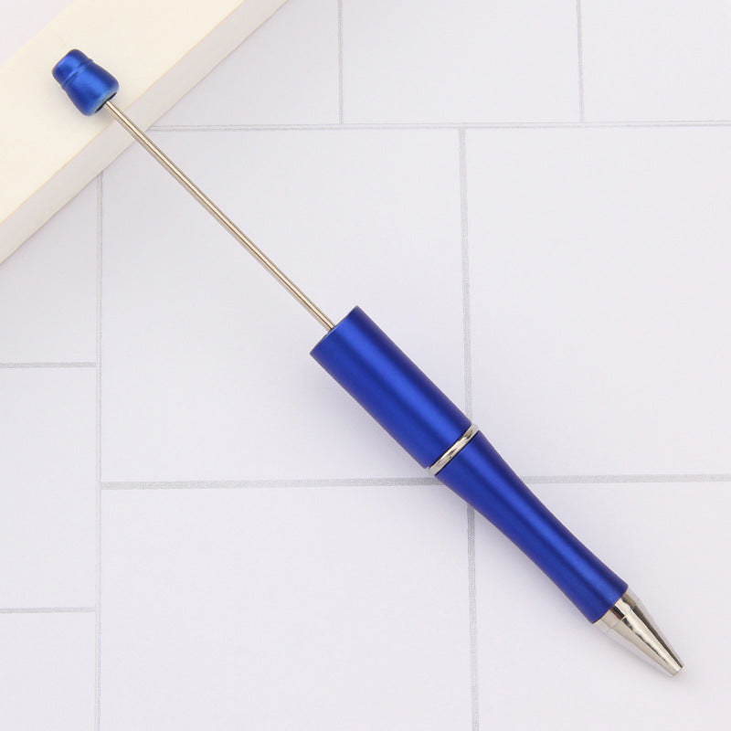 Solid Color Plastic Beadable Pen