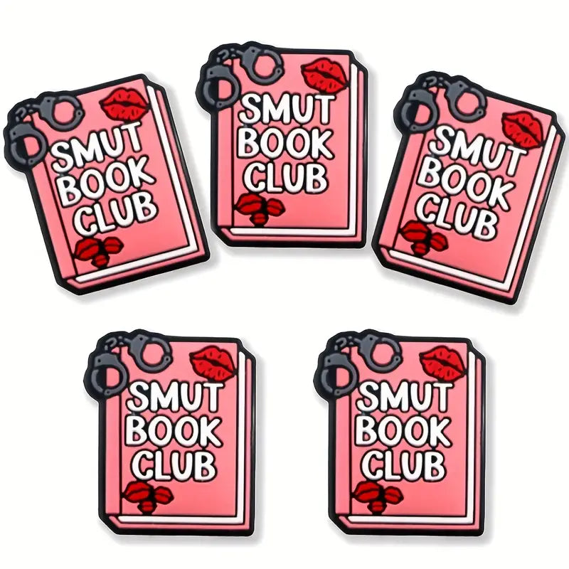 Smut Book Club Focal Bead | Focal Bead | Smut Book Club | Smut Book Club Bead | Silicone Focal Beads | Adult Focal Bead | Smut Bead