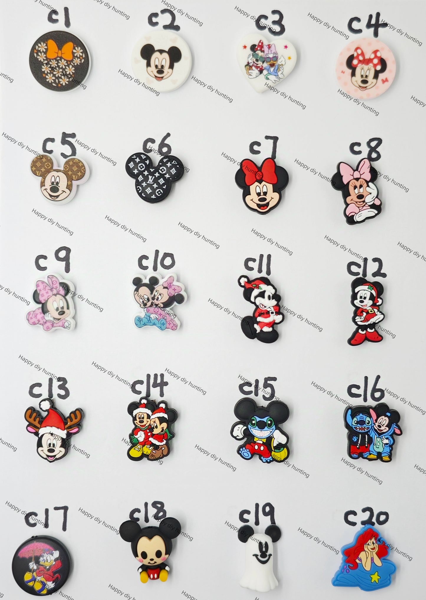 Cute Silicone Focal Bead Collection 2