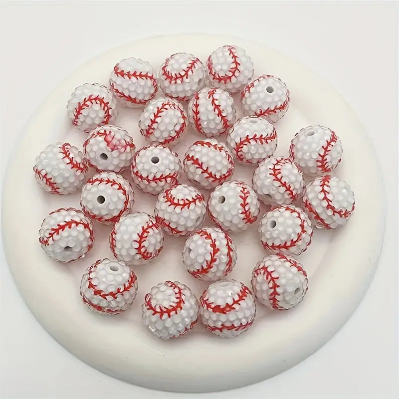 Sport Acrylic Resin Bead